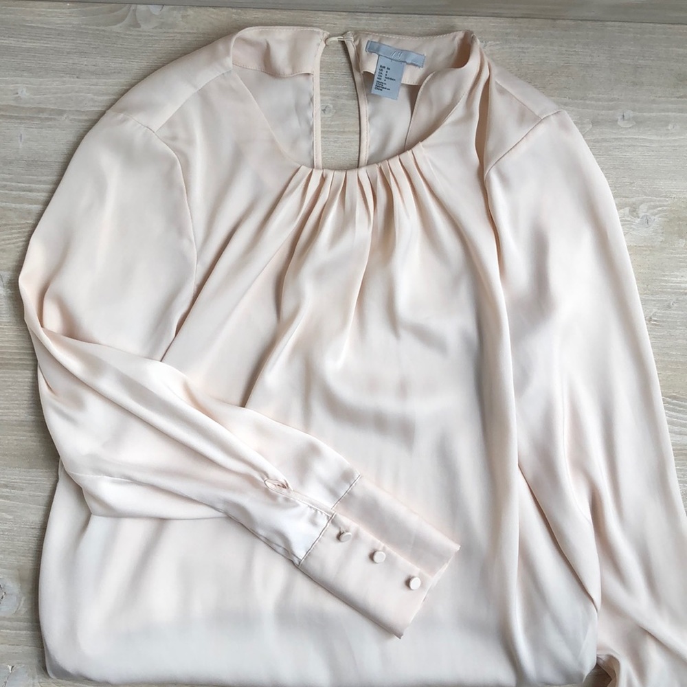 Cream dressy shirt